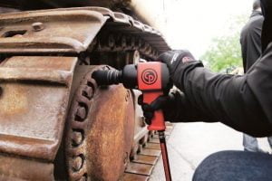pneumatyczny klucz udarowy do kół pojazdów budowlanych

