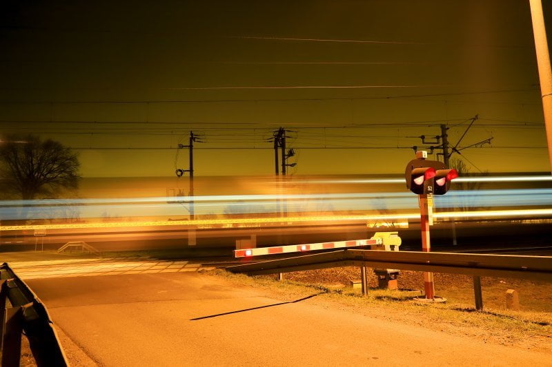 Fotoradary na przejsciach kolejowych